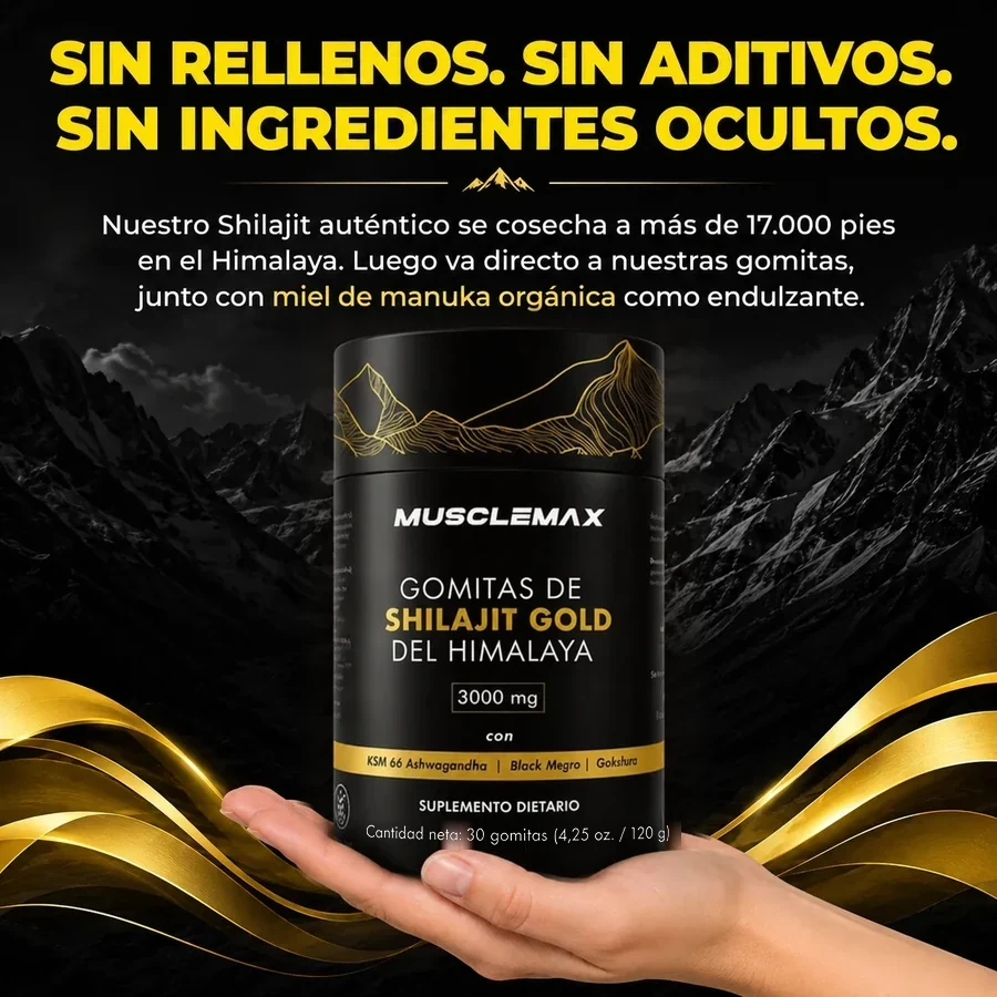 Gomitas Pure Shilajit MuscleMax™