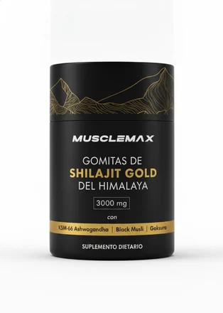 MuscleMax® Gomitas de Shilajit Gold